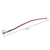 Qiilu 4Pcs 12V 8mm LED Indicator Light Panel Pilot Dash