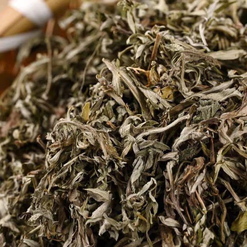 KUSRUP Wild, Three-Year-Old Pure Dried Mugwort Leaves (Stem-Free), Artemisia argyi