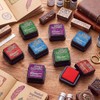 8 Pcs Mini Ink Pads for Stamps Water Based Stamp