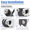 Mesee Quick Release Nut for Angle Grinder, M14 Angle Grinder