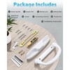 Probrico Patio Sliding Door Handle Set with Mortise Lock, Non-Keyed