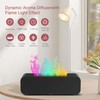 LOFICOPER Flame Fire Diffuser Humidifier, Colorful Essential Oil Diffuser, 250ml