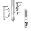 Prime-Line E 2040 Chrome Plated Diecast, Sliding Door Keeper (Single