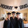 Hooray Grad Banner, Congrats Grad/Class of 2025, PHD/MBA/College Graduation Party