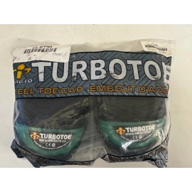 TURBOTOE Impacto TURBOTOE  Steel Toe Cap Overshoe Pvc, GREEN,  Size:  M13-14