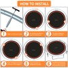 DOYUEE Trampoline Mat Replacement-Fits 15FT Trampoline Frame with 96 Rings
