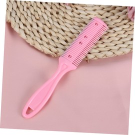 FRCOLOR Hair Scissors Professional Tail Comb Hair Combs for Detangling Double-sided Haircut Scissors