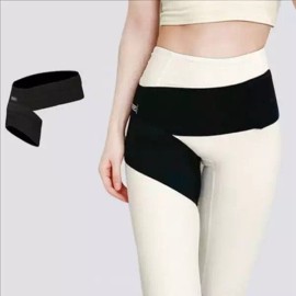운동용 골반전방경사밴드 지지대 골반 벨트 허리 통증 교정 [블랙1p M] Exercise Pelvic Forward Tilt Band Support Hip Belt Waist Pain Correction [Black 1p M]