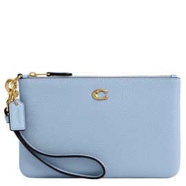 Coach Small Wristlet, B4/Bluebell