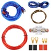 10GA Car Amplifier Cable Set Connection Set, 1500 W Subwoofer