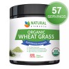 natural elements Wheatgrass Powder - USDA Certified Organic Wheat Grass