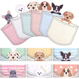 24 Pcs Letter Writing Stationery Paper Set Dog Design Greeting Cards with Envelopes for Kids Classroom Birthday Party
