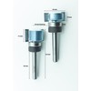 CUTTOOLS Rebate router bit slot cutter for Intumescent Strip 1/4