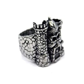 HAN CHOLO Masters of the Universe | Castle Grayskull Stainless Steel Ring