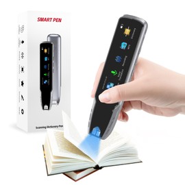 Wellanpower Translation Pen, OCR Digital Reading Pen with 112 Language, Translation Device with 3.69 Inch Touch Screen, Smart Pen for Instant Voice Translator for Study, Travel, Business