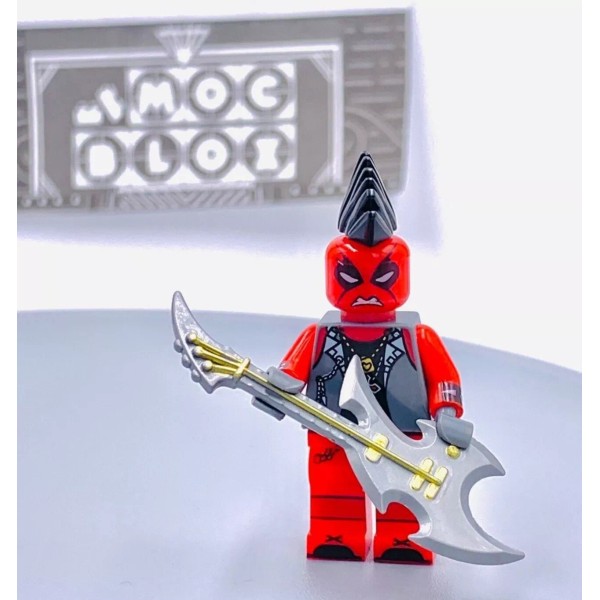Moc Blox Deadpool (Punk Rocker Suit) #134