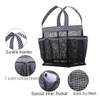Shuoteng Hanging Shower Caddy, 8 Storage Pockets，Quick Dry Mesh Toiletry