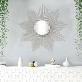 Cheung's FP-4318 Metal Sunburst Silver Mirror