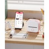 Memoqueen Mini Pocket Sticker Printer T02 Mini Pocket Thermal Printer,