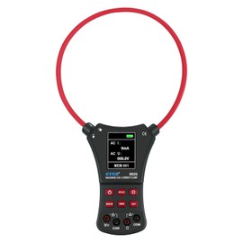 ETCR ETCR6920 Digital Flexible Coil Large Current Clamp Meter Ammeter AC 0mA-10,000A with Φ200 mm/Φ7.9 inch Rogowski Coil Diameter AC/DC Voltage Tester Insulation Resistance Meter 0Ω-2kΩ