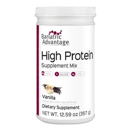 Bariatric Advantage Mezcla de Proteína en Polvo  Bariatric Protein Powder, 20g Protein, Pre  Post Surgery                                             