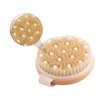 FOMIYES 1pc Wooden Bath Brush Scrubber Wet and Dry Bath