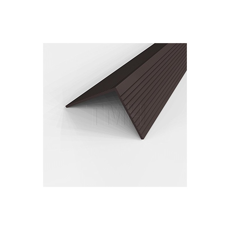 TMH Stair Nosing, Stair Edge Protector, 48" Long - Dark