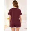 Sopesil Womens Pyjamas Shorts Sets Ladies Pyjamas Cotton Short Sleeve