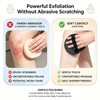2 Pack No-Pain Exfoliating Pads, Dual Texture Elastic Loop Body