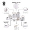 Farmhouse Canisters Sets for the Kitchen - Mason Jar Ceramic