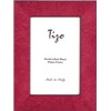 Tizo 4" X 6" Red Smokey Wooden Frame, Made in