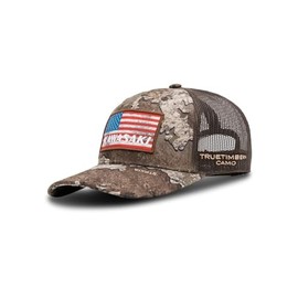 Strata Heritage USA Baseball Cap Compatible with Kawasaki Mesh Adult Camo