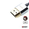 LINDY 1m CROMO LINE HDMI 2.0 Type-A 4K Ultra Thin