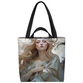 VOID Freya Goddess Celts Bag 33 x 33 x 14 cm 15 L Shopping Bag Shopper Shopping Bag, multicoloured