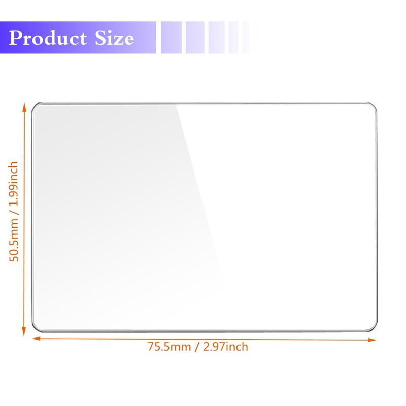 Macolink Tempered Glass Screen Protector for Olympus PEN-F, OM-D E-M1,