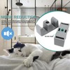 generic 4pcs Sliding Glass Shower Door Side Anti-Collision Block,for 5/16""(8mm)