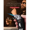 Butane Torch Lighter with V Cutter, Windproof Jet Flame Lighter