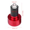 Handlebar Ends Pair 22 mm Universal Aluminium Motorcycle Handle Bar