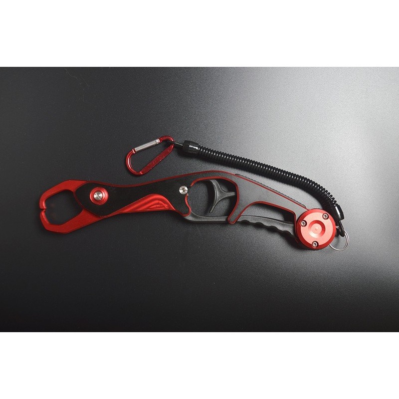 Fish Grip Ultra Light Aluminum Fish Catcher Fish Catcher (Red)
