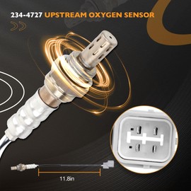 HQPASFY 2Pcs Oxygen Sensors 234-4727 234-4621 Upstream & Downstream Oxygen O2 Sensor Compatible with 2001-2003 Acura CL TL 3.2L, 2000-2002 Honda Accord 3.0L