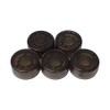 Mooer Candy Footswitch Topper, Black, Pack of 5
