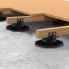 Wisyurt 6 Pcs Joist Support Pedestals, Adjustable Decking & Flooring