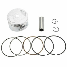 TDR 57mm Piston Ring Kit with 15mm Pin for GY6 150cc Engines, Fits Dirt Bike, Quad, ATV, GoKart, Buggy