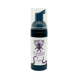 Angry Ink® Foam Cleanser for Tattoos. Clean and Vegan Ingredients. Unscented and petroleum free.