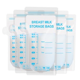 AHSNYLC Breastmilk Storage Bag - Milk Bags for Breastmilk for Feeding,Breast Milk Storage Containers for Fridge,Bolsas para Leche Materna,Baby Essentials,Fast Freeze,Bpa-Free for Breastfeeding