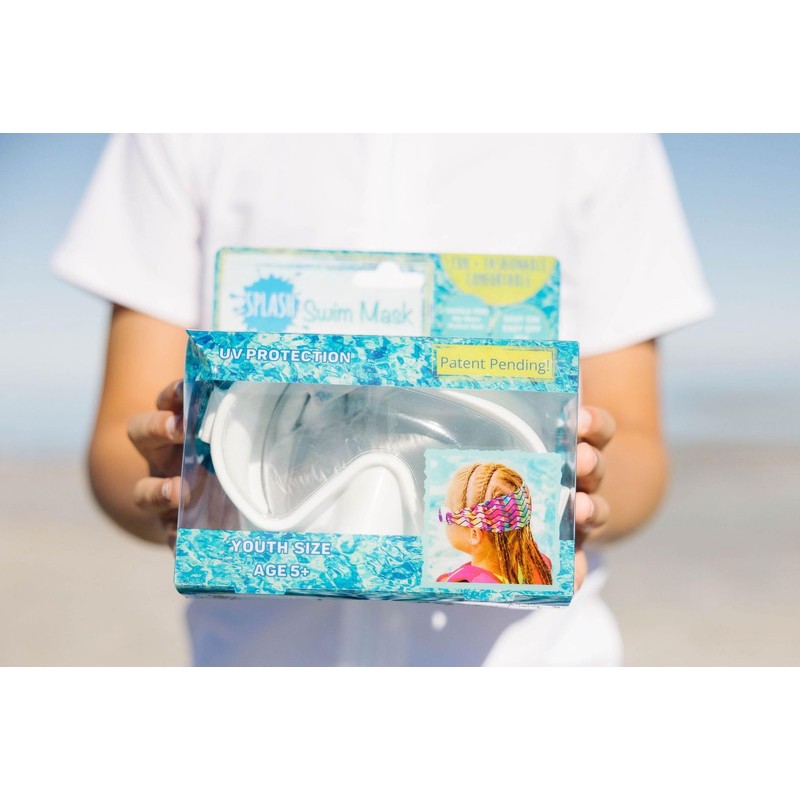 Splash Place SWIM MASK with Fabric Strap - The Maze