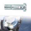 X AUTOHAUX 2 Set Universal Auto Banjo Bolt Brake Line