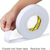 2Pack Single-Sided Adhesive Foam Tape EVA White, Multipurpose Sealing Strip