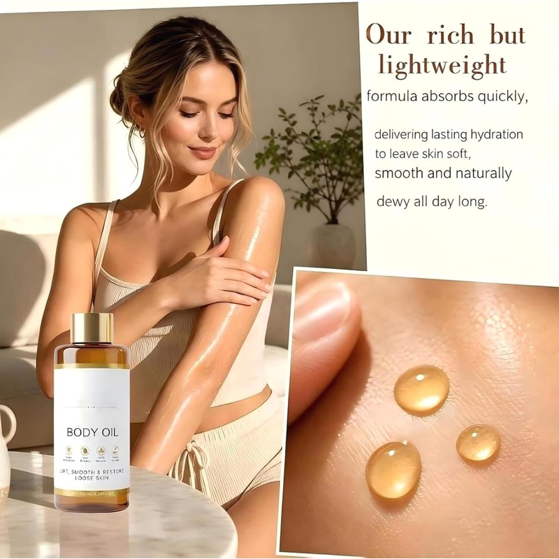 Aceite Corporal Revitalizante - Hidratación y Firmeza (3/4 Piezas)