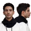 Basic Sense Warm Hooded Scarf for Men & Women, Knitted